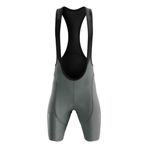 Gripperless Bib Short Gran Fondo Women - Green/Grey (Copy)