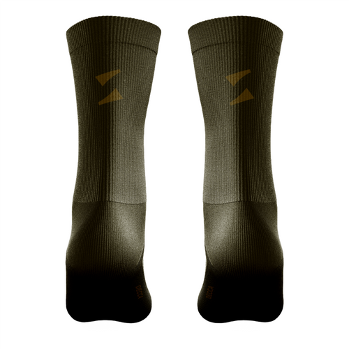 Race Socks - Khaki - NEW