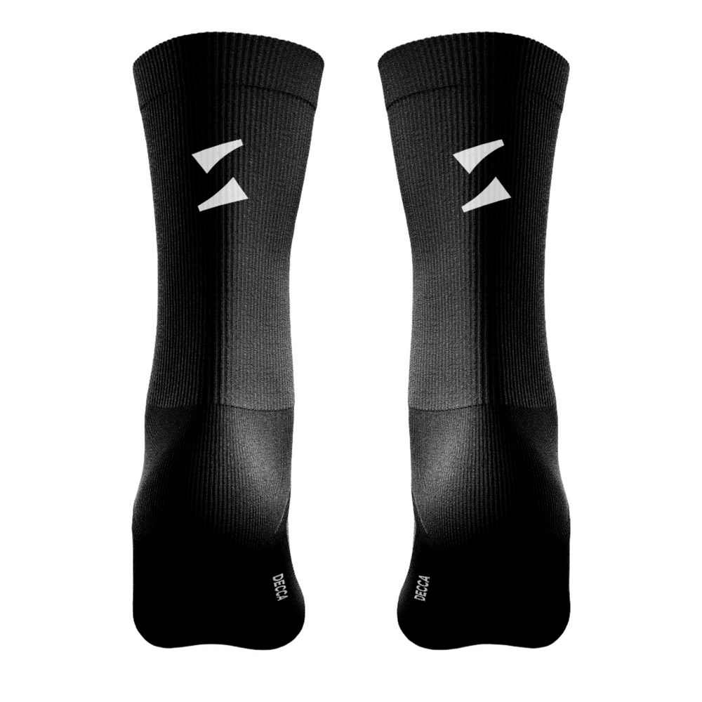 Race Socks Winter Merino - Black - NEW