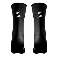 Race Socks Winter Merino - Black - NEW