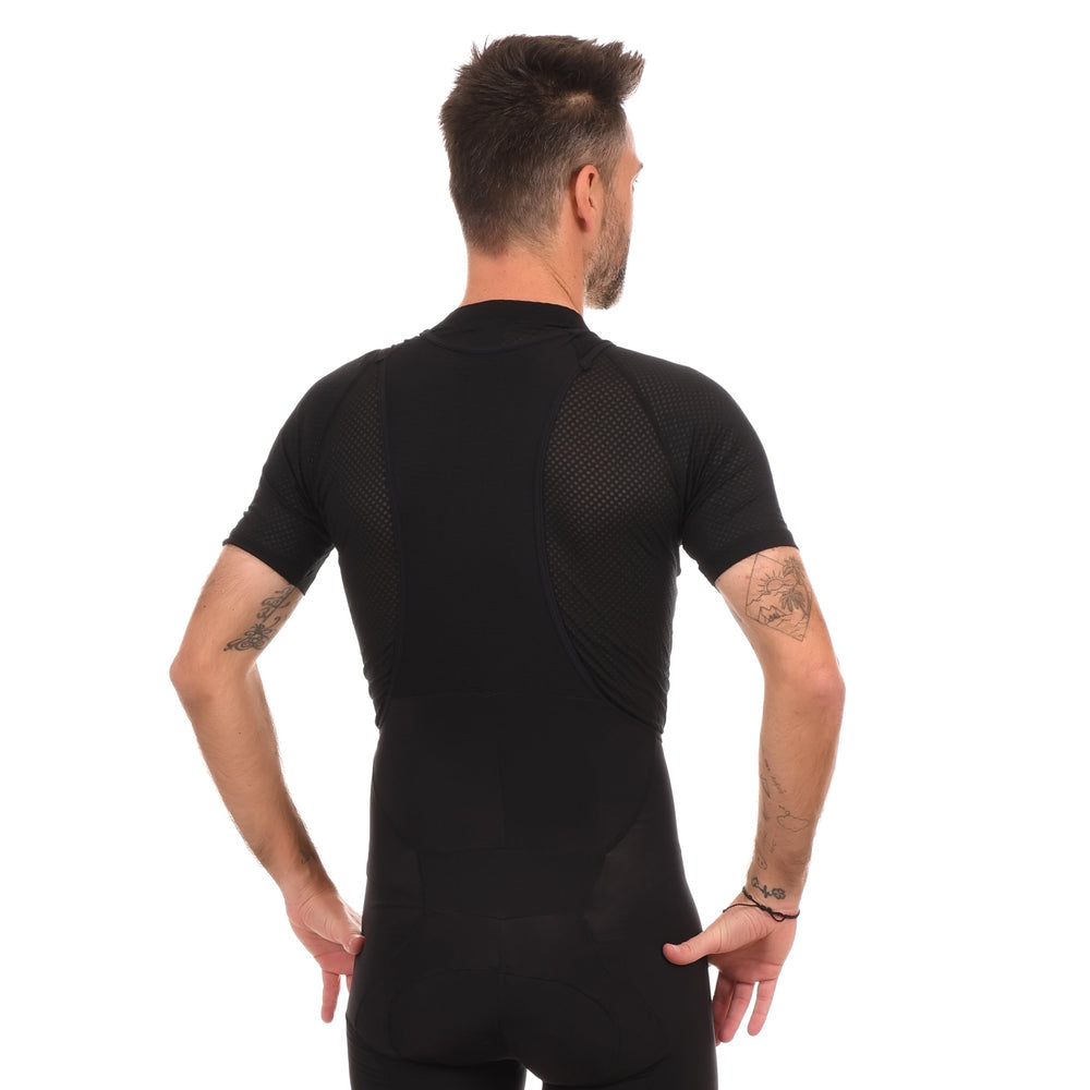 Base layer Short Sleeves - Black - Unisex