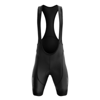 Gripperless Bib Short Gran Fondo Men - Black/Black