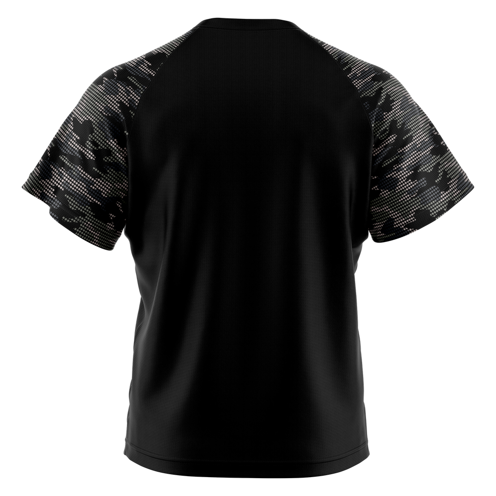 Running Jersey Troy Men - Camo Black - NEW