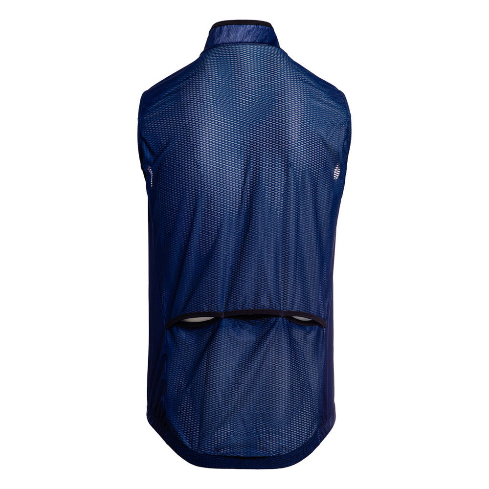 Windbreaker Summer Vest Open - Blue