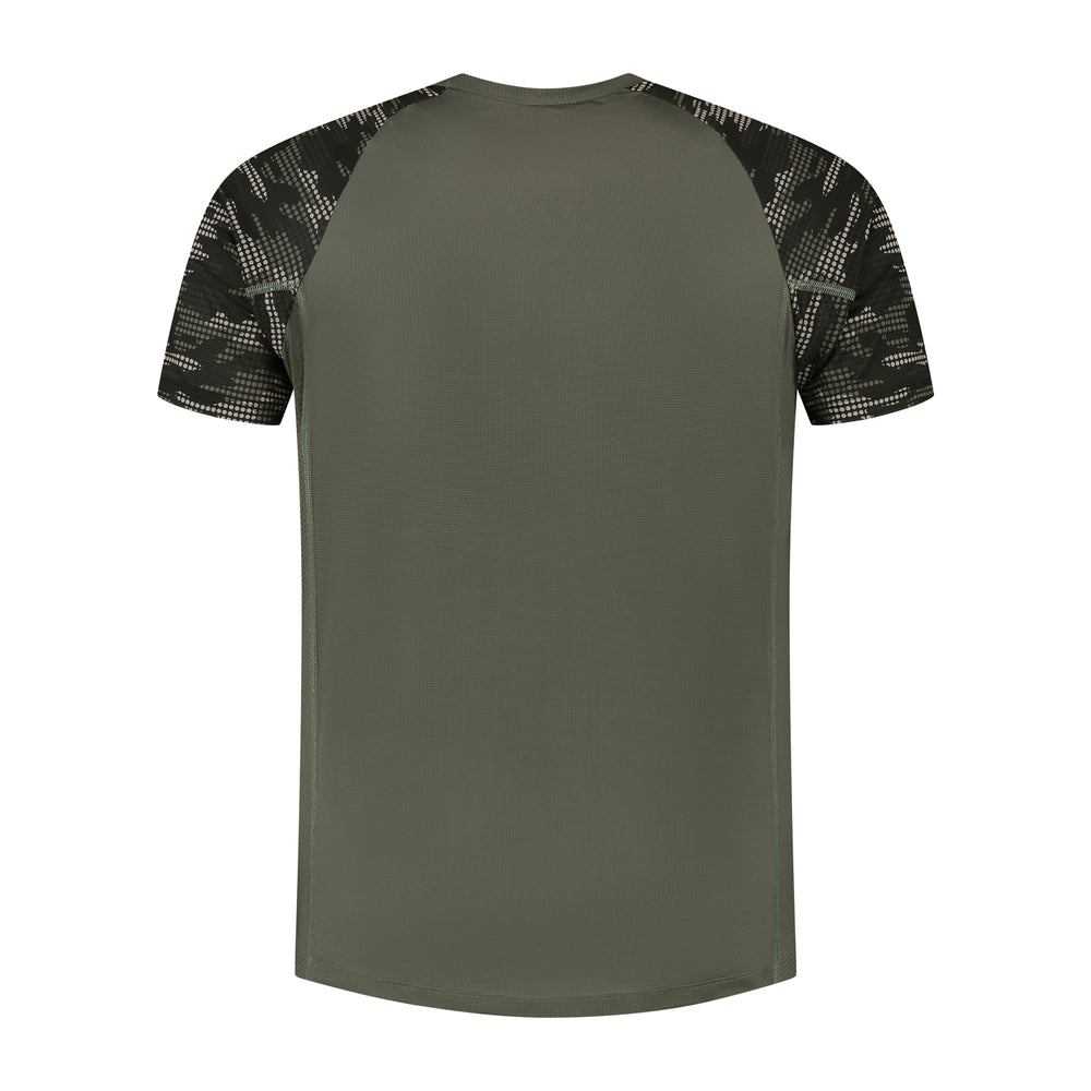 Running Jersey Troy Men - Camo Khaki - NEW