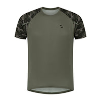 Running Jersey Troy Men - Camo Khaki - NEW